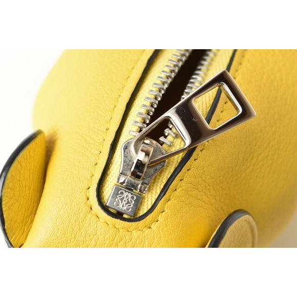 Loewe Coin Case Elephant Charm Yellow - Picture 6 of 8